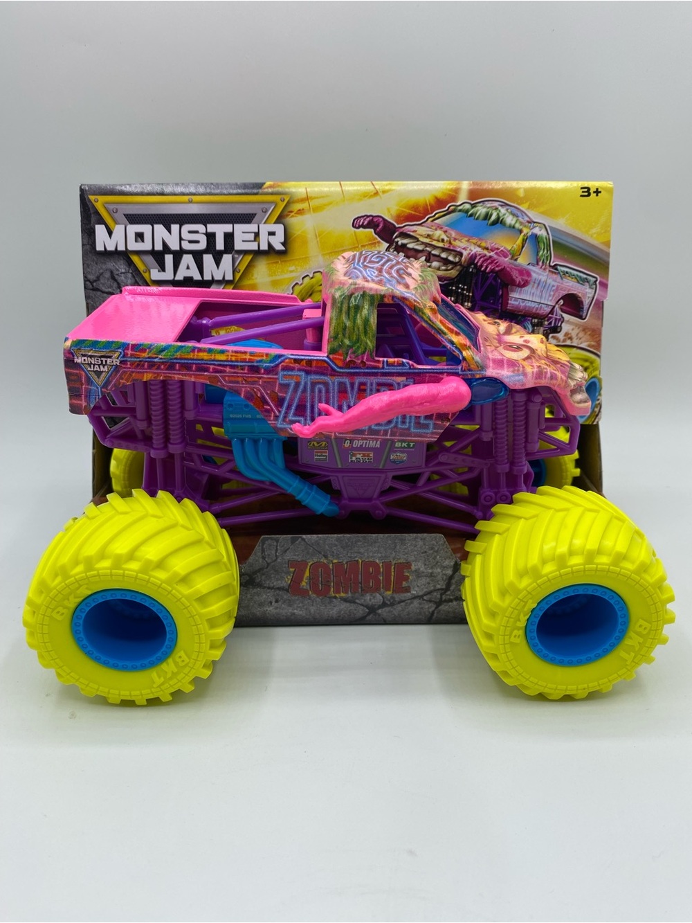 Monster Jam Zombie Cyber Flare Series 28 Monster Truck Toy Figure 1:24 Scale NEW